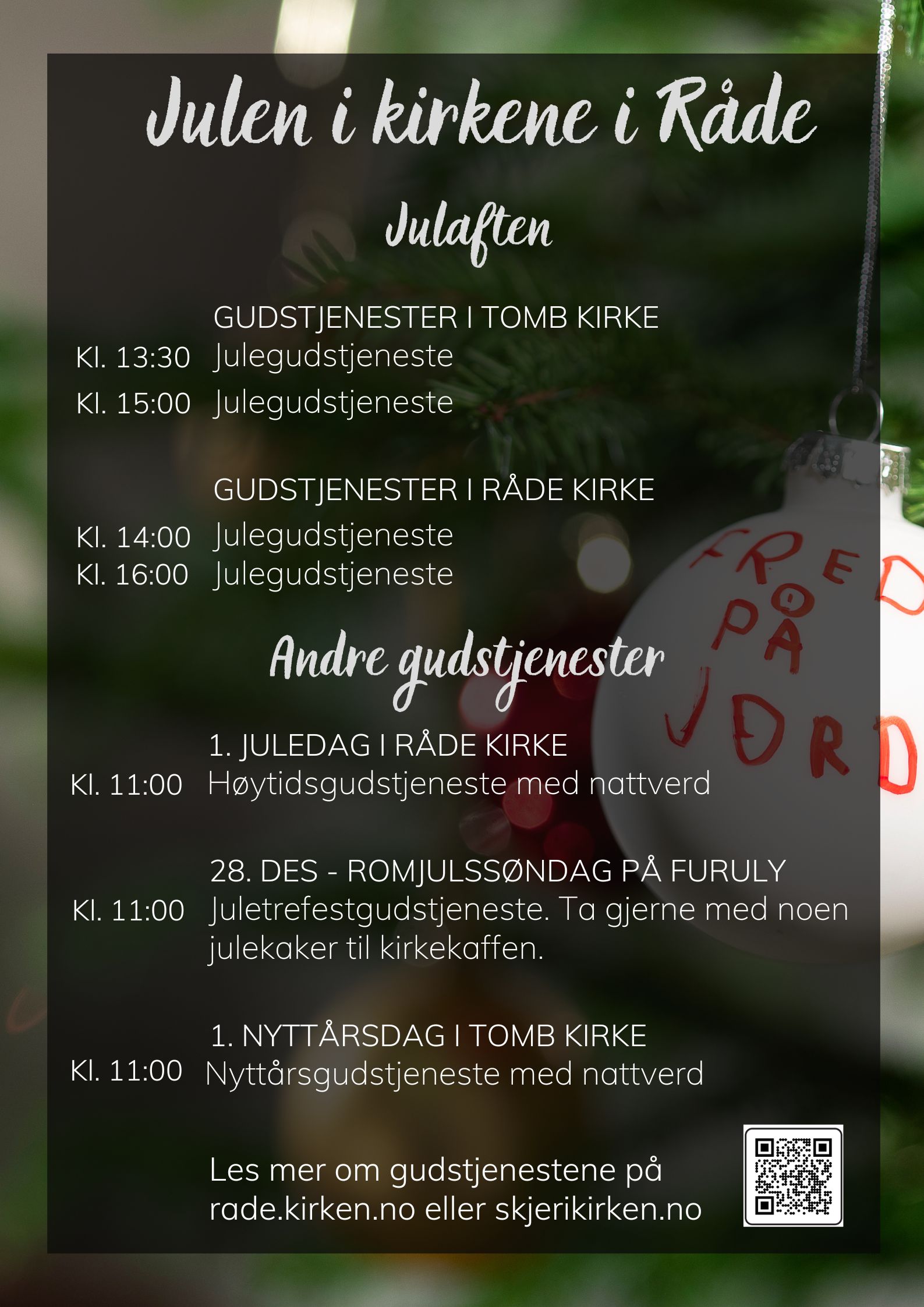 Julens gudstjenester