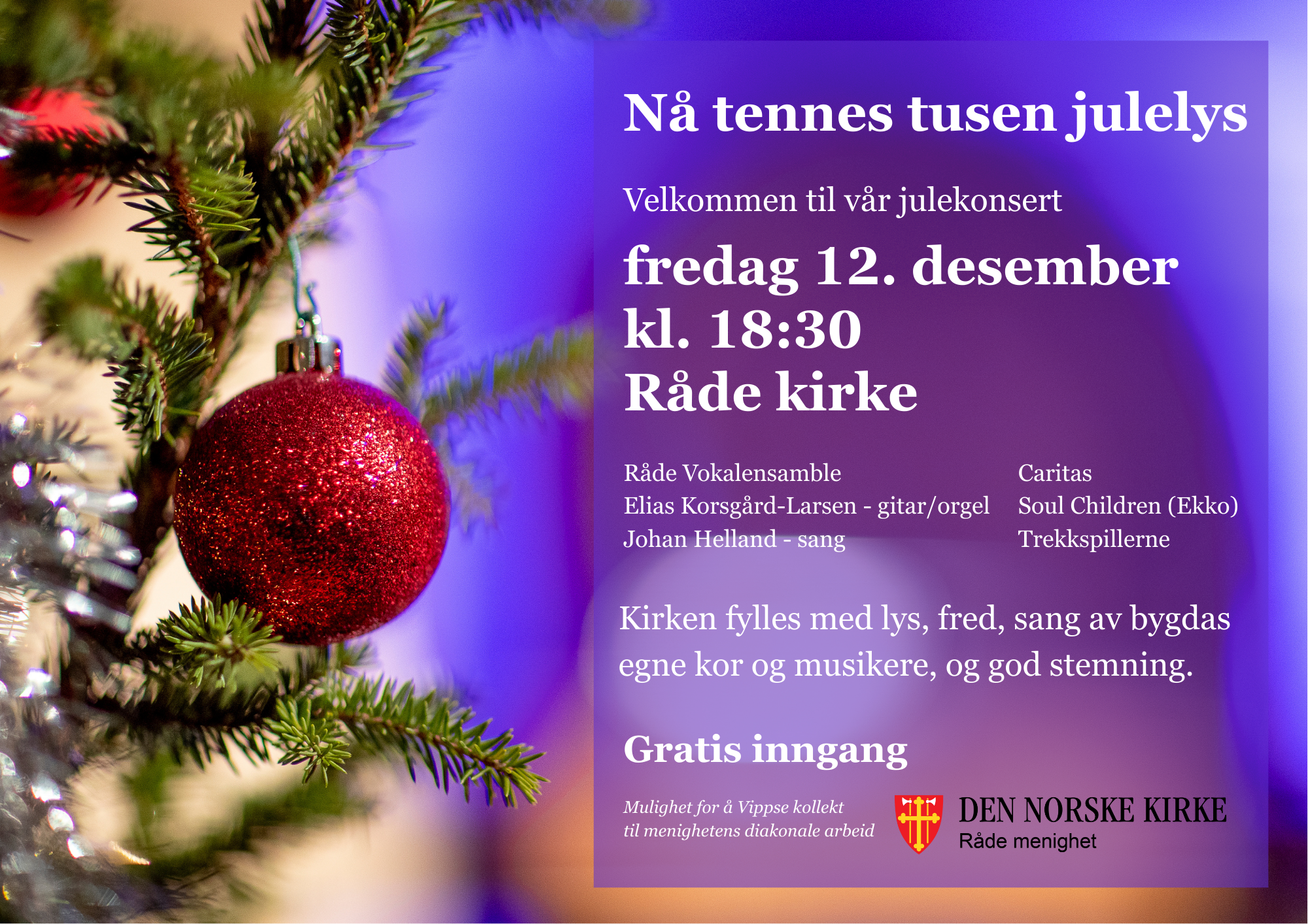 Julekonsert Råde